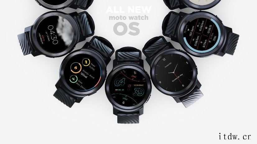 摩托罗拉 Moto Watch 100 发布:搭载自研 Mo