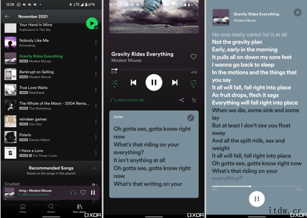 Spotify 宣布全平台上线实时歌词功能