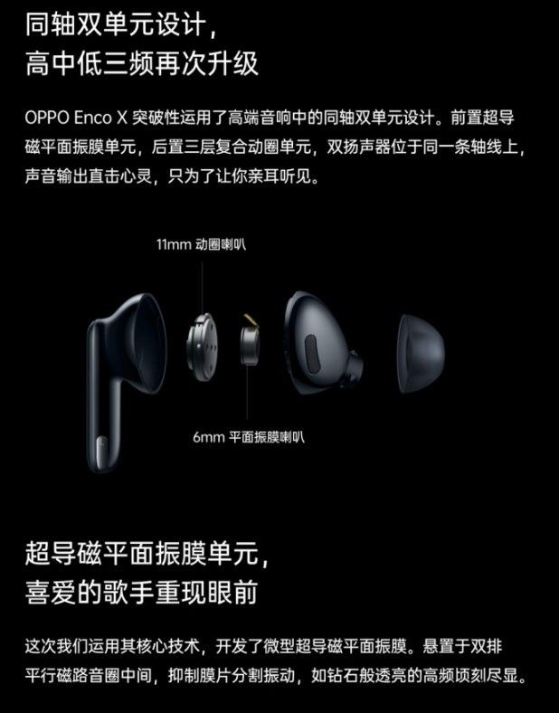 OPPO Enco 系列真无线耳机固件更新:新增双击遥控拍摄