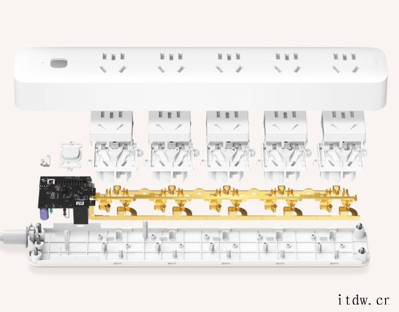 小米智能插线板 2(5 位插孔版)今日开售