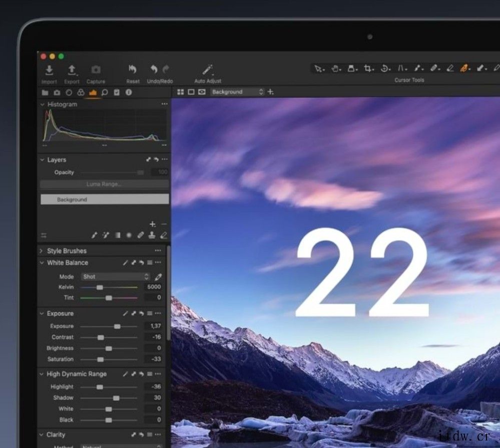 修图软件 Capture One 22 将于 12 月 9 