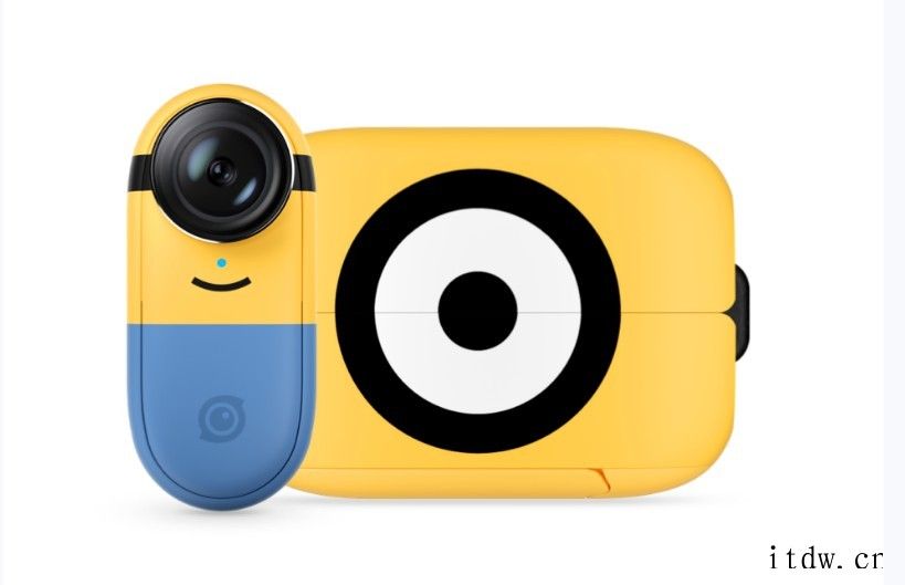 Insta360 GO 2 拇指相机小黄人联名版限量发售:配