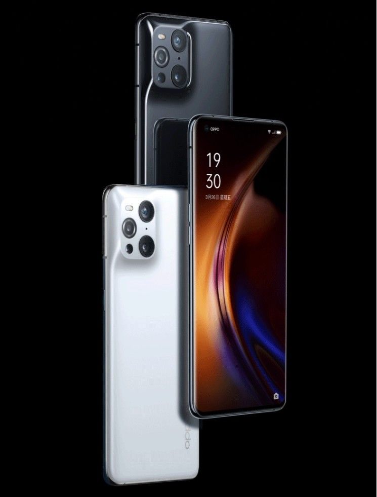 OPPO Find X4 Pro 设计专利曝光:屏下前摄,后