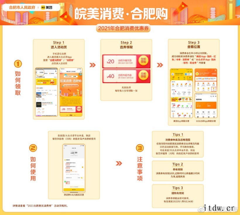 第二轮合肥消费券明日发放:资金 1200 万元,微信、云闪付