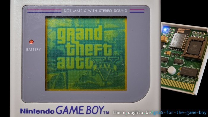 神奇的“魔法”:大神让《GTA5》在 Game Boy 上运