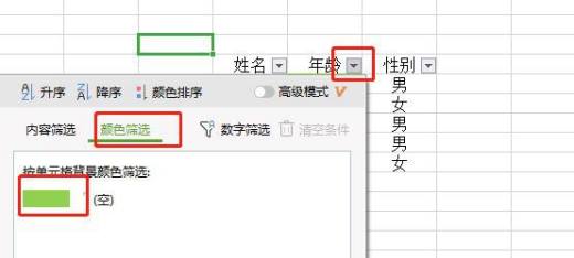 如何在excel中快速的进行筛选