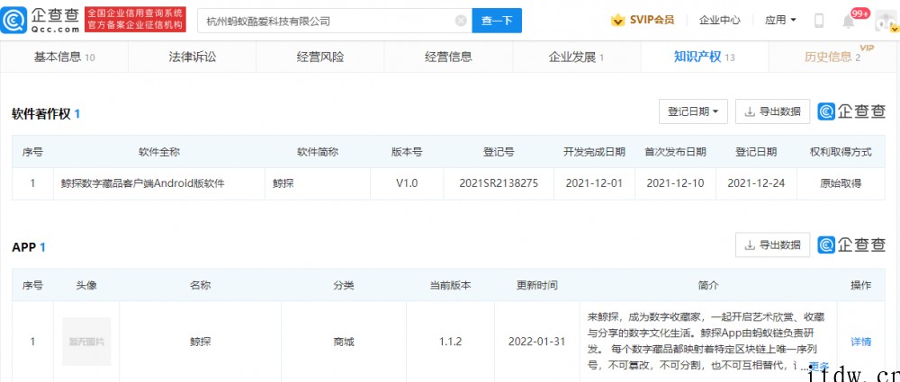 因私下买卖数字藏品,蚂蚁集团鲸探处罚 56 名用户