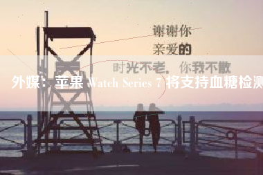 外媒：苹果 Watch Series 7 将支持血糖检测