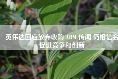 英伟达回应放弃收购 ARM 传闻:仍相信会促进竞争和创新