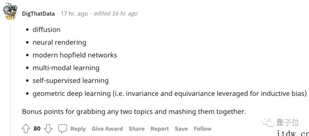 机器学习研究今年谁最火?Reddit 为提名选手吵成一团