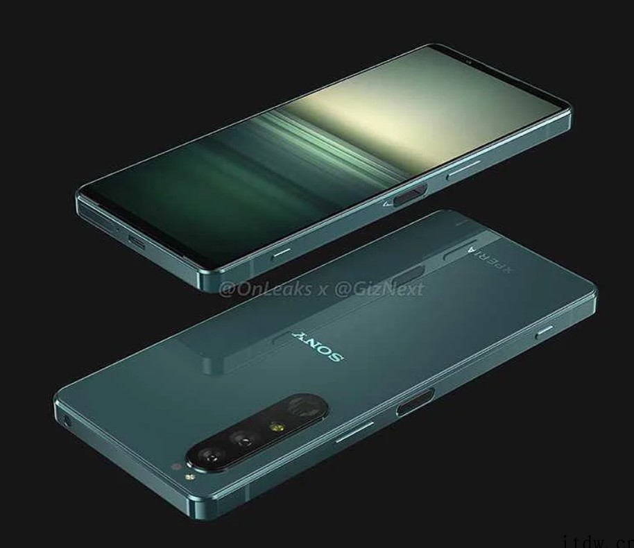 索尼 Xperia 1 IV 渲染图曝光:6