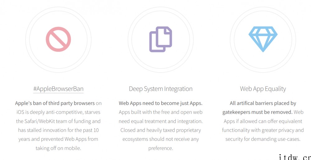一群开发者成立倡导组织,希望苹果开放 iOS 第三方浏览器内