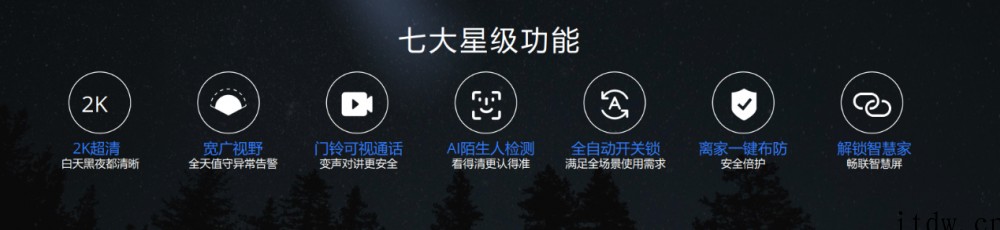 萤石北斗星视频锁 DL30V 发布:搭载 2K 摄像头,自研