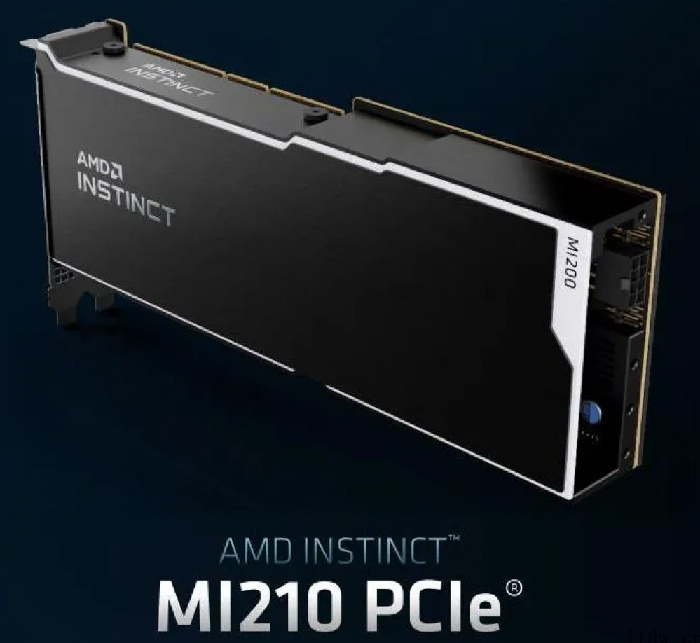 AMD发布 Instinct MI210 GPU:6656 