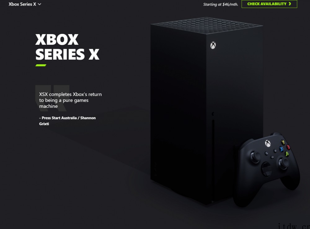 微软推出经过认证的翻新 Xbox Series X,比全新款