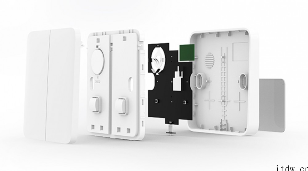 69 元,小米无线开关双键版正式开售:3 年续航,支持米家智