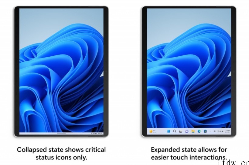 微软放弃 Win11 任务栏平板用户界面,但系统托盘应用拖放