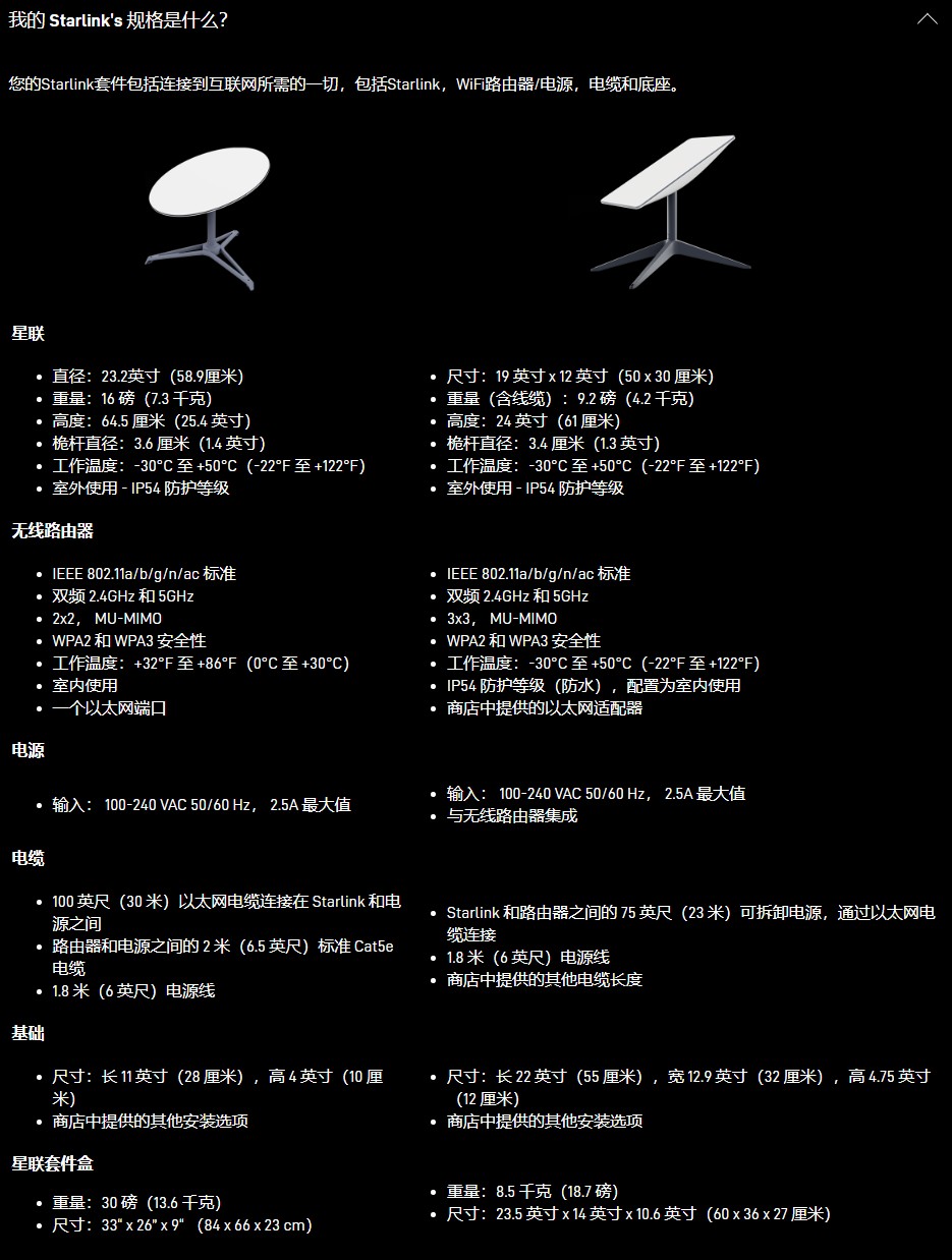 马斯克 SpaceX 新增 Starlink “便携”版本,