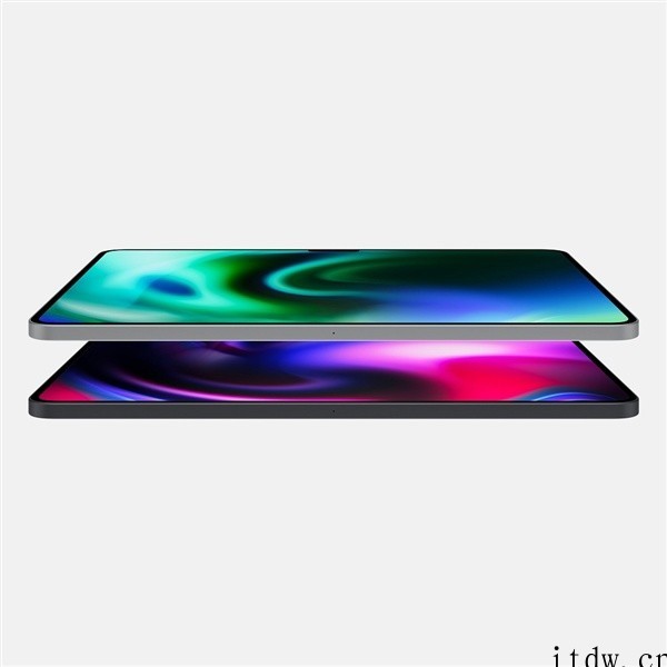 苹果 iPad Pro 2022 最新渲染图曝光:采用四边窄