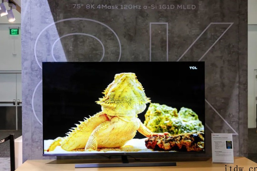 TCL 华星详解 8K 120Hz Mini LED 面板: