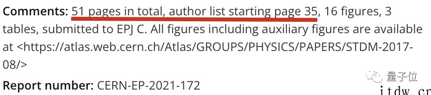 一篇粒子物理论文 8778 个作者:人均写 5 个字,PDF