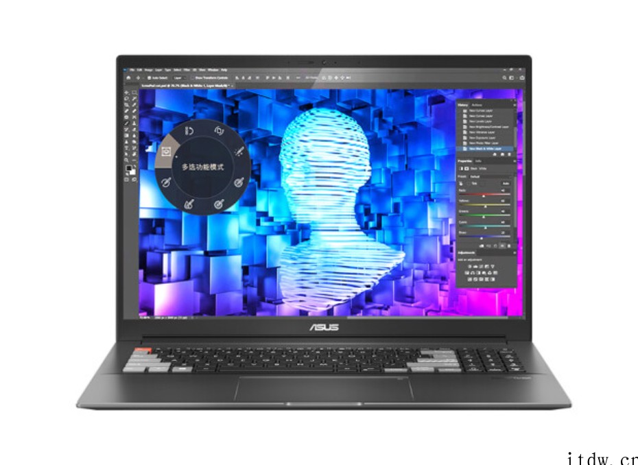 华硕推出新款灵耀 Pro 16 2022 笔记本:i7