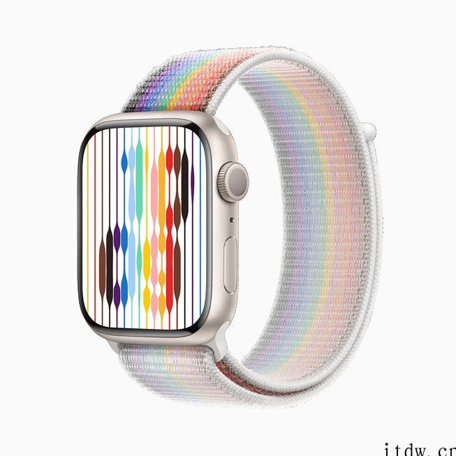 苹果Apple Watch 彩虹版回环式运动表带 2022