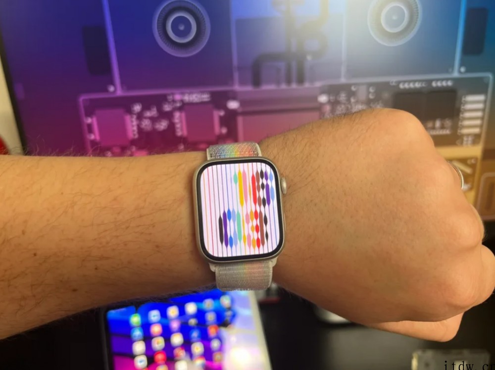 苹果Apple Watch 彩虹版回环式运动表带 2022