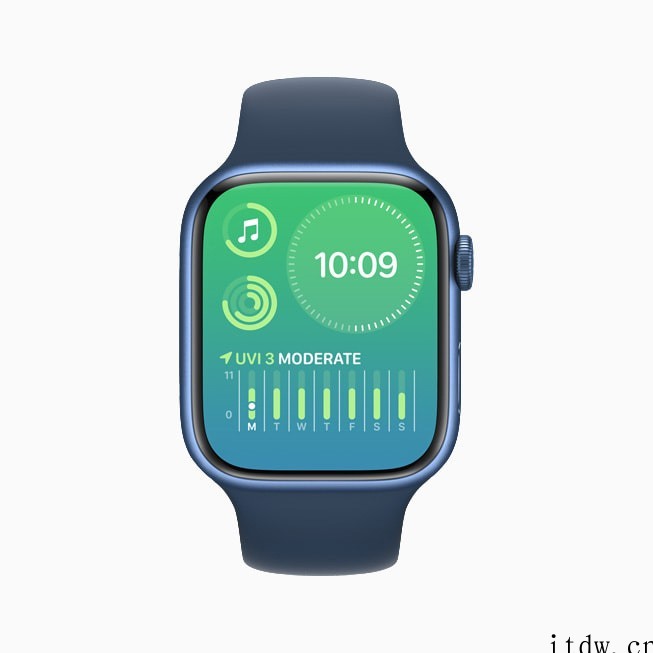 苹果 watchOS 9 正式发布:更多个性化表盘,适用于