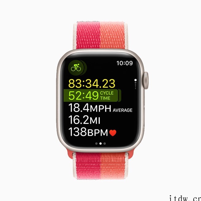 苹果 watchOS 9 正式发布:更多个性化表盘,适用于