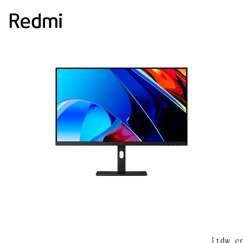 小米 Redmi 显示器 27 英寸 4K 版发布:配备多功