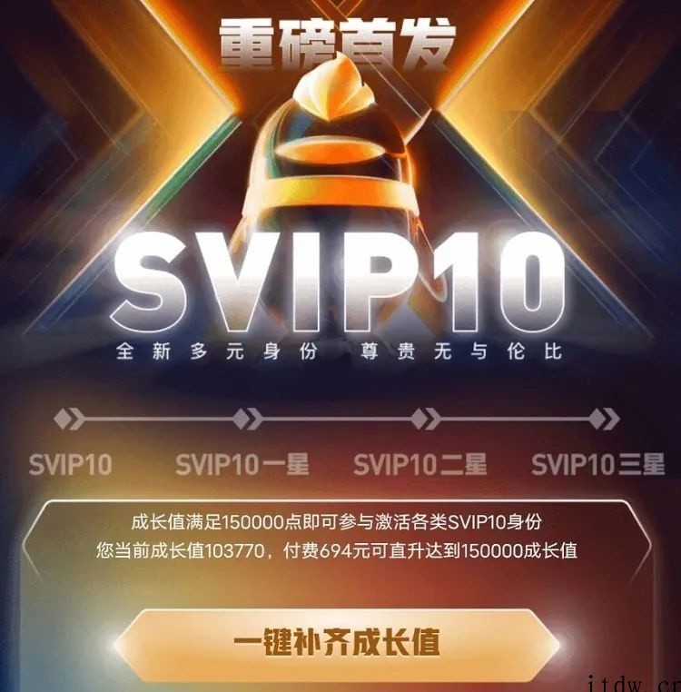 腾讯 QQ 宣布 SVIP10 上线:成长值满 15 万激活