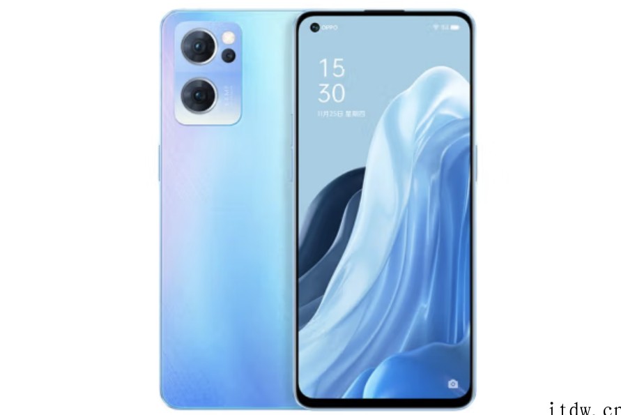 OPPO Reno7 5G 开放 ColorOS 12 ×