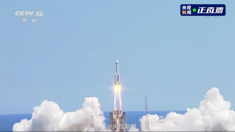 中国空间站问天实验舱发射圆满成功,后续准备与核心舱组合体进行