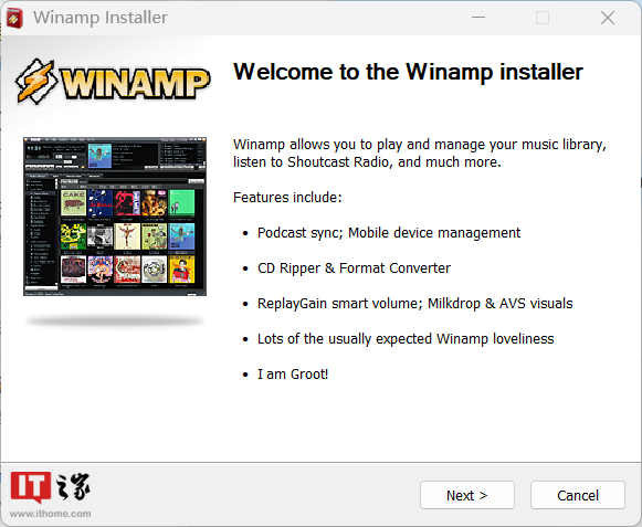 老牌音乐播放器 WinAmp 发布 5