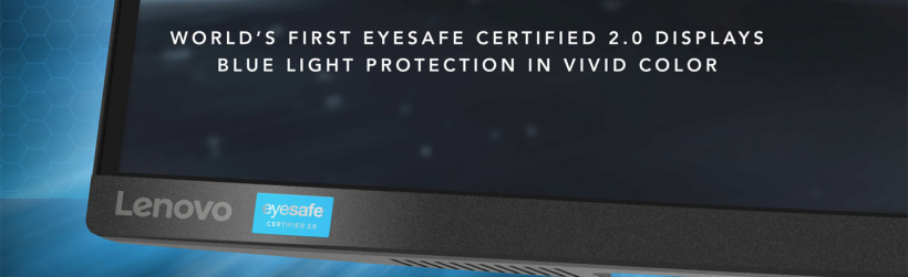 联想三款显示器首批获得 Eyesafe Certified