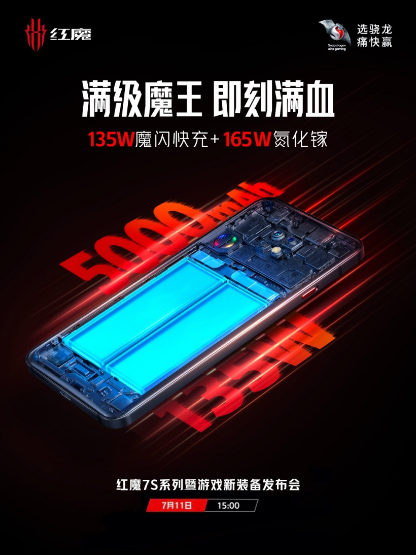 红魔将推出氘锋能量块 100W 透明版充电器:3C1A 透明