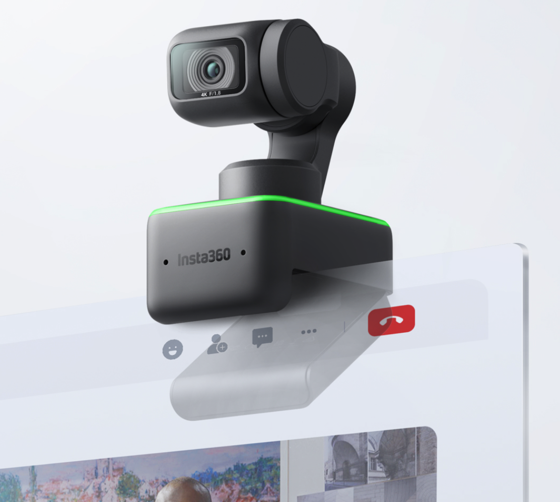 影石 Insta360 Link 4K 网络摄像头发布,售价