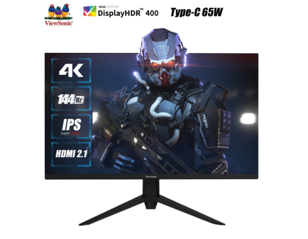 优派推出新款 32 英寸 4K 144Hz 显示器 VX32