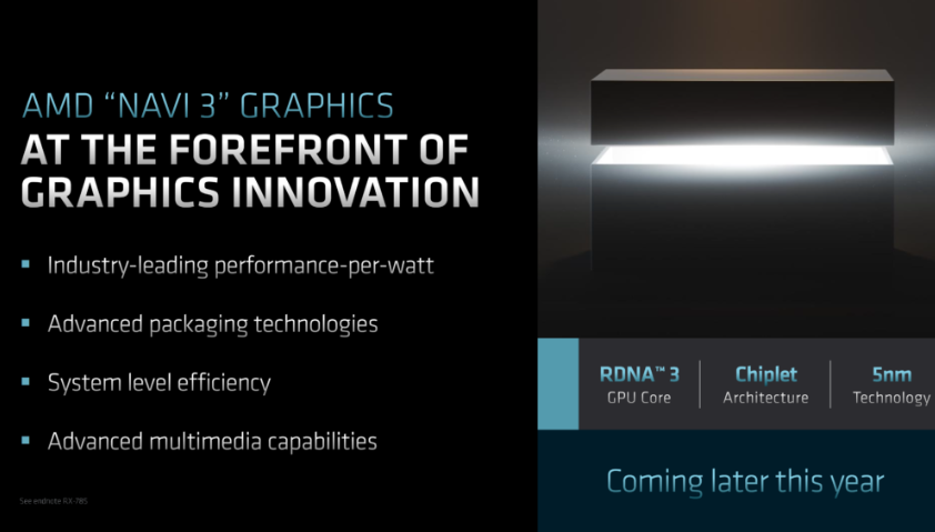 AMD RX 7000 系列显卡:RDNA3 架构,5nm