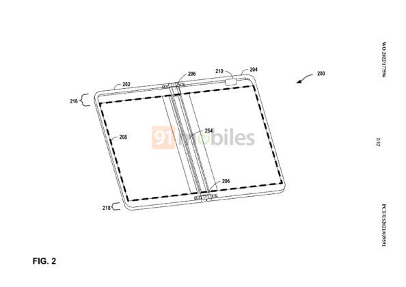 谷歌 Pixel Notepad 折叠屏手机专利曝光:类似三