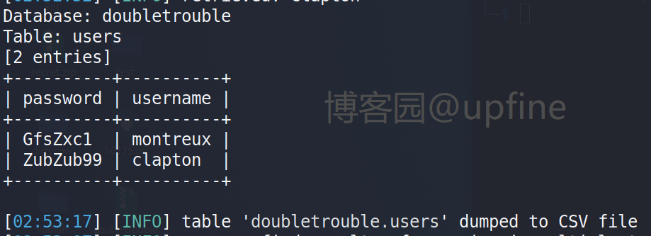 vulnhub靶场之DOUBLETROUBLE: 1