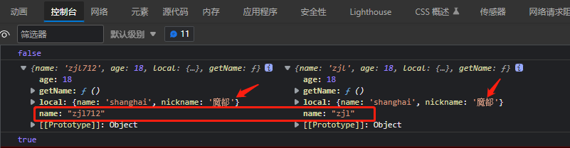 JavaScript 深拷贝和浅拷贝