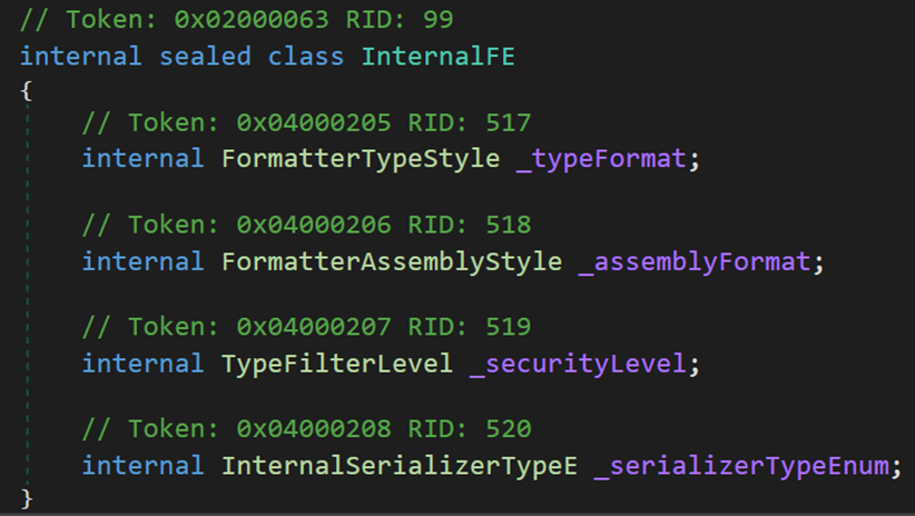 C#中的序列化与反序列