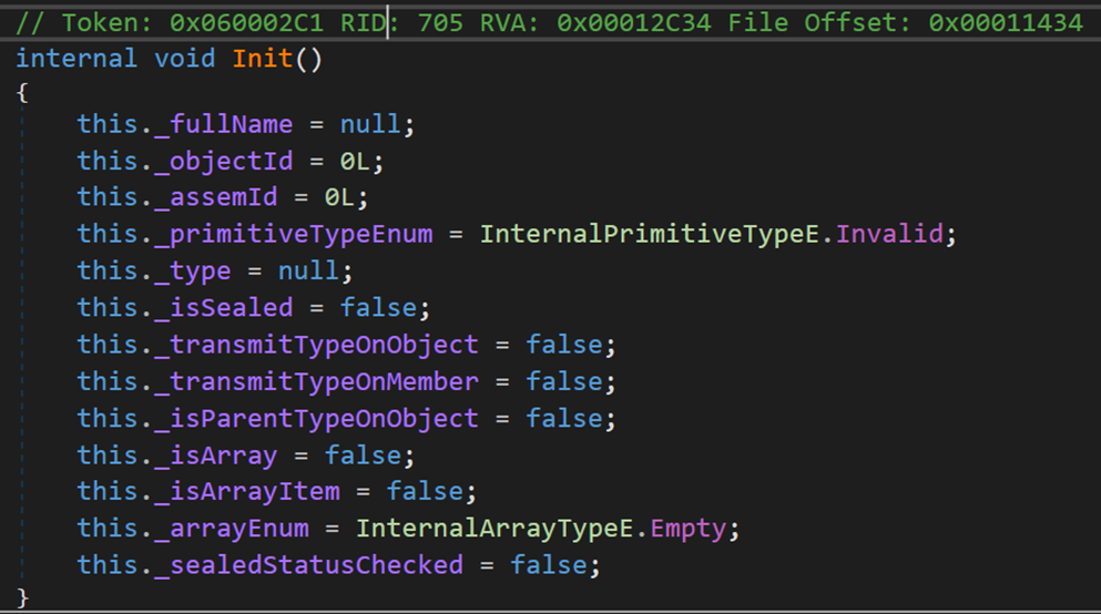 C#中的序列化与反序列