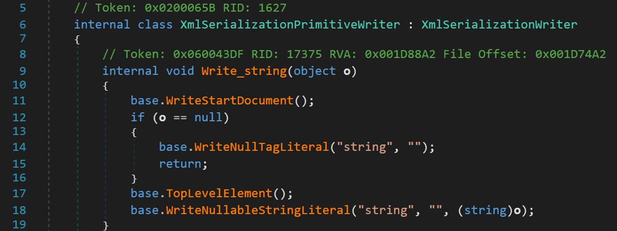 C#中的序列化与反序列