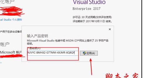 vs2017(图文安装教程附密钥激活)