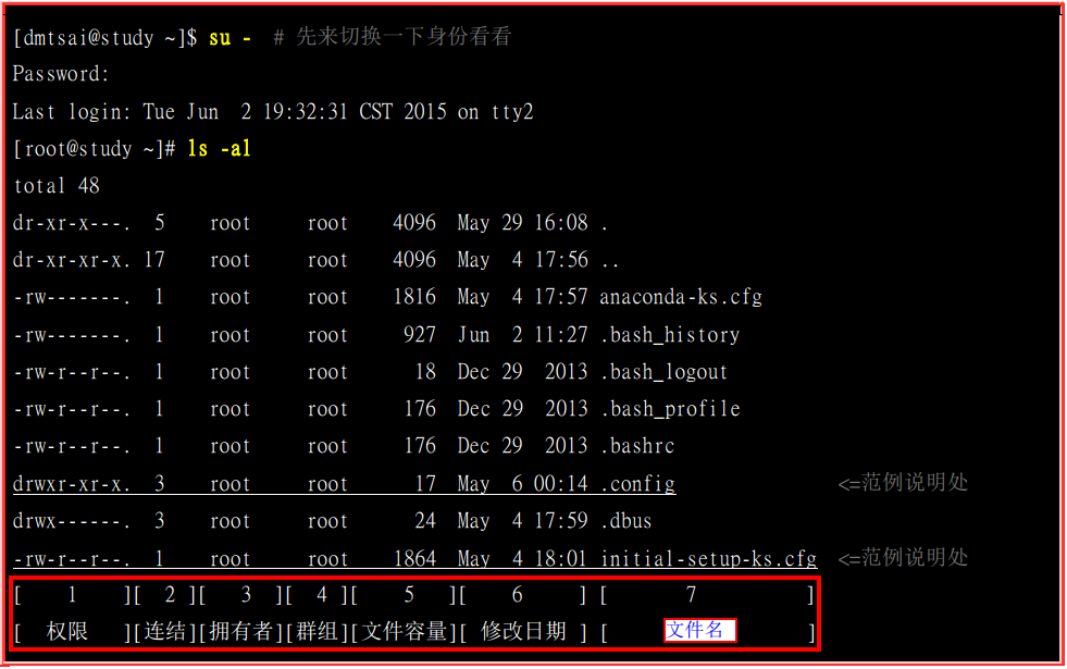 Linux 基础-文件权限与属性