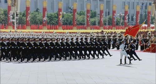 今天阅兵在哪(今天上午的阅兵视频)