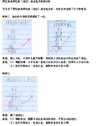 乘法竖式进位标在哪里(三位数乘一位数100道)